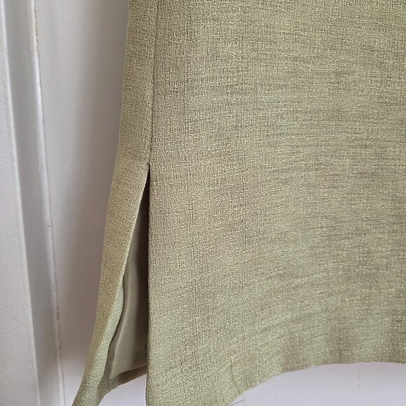 SOPHISTICATE Vintage linen like Shift Dress - Picture 4 of 8